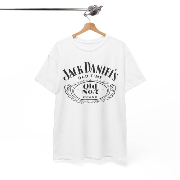 Guildan 5000 men's White  T shirt size XL JD graphic new - Picture 1 of 6